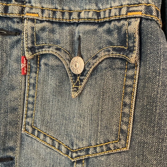 Levis Type 1 Denim Men’s Jacket Size XL, Great condition, Western Yoke & Details - Picture 4 of 16